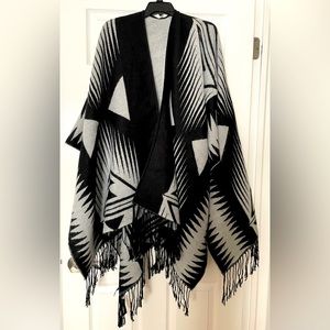 EXPRESS Reversible Wrap/Oversized Scarf